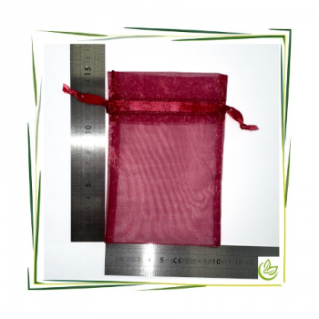 Organza Beutel Burgundy (10x15cm)